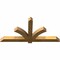 Ekena Millwork Redmond Rough Sawn Timber Gable Bracket, Western Red Cedar, 60"W x 30"H x 4"D x 4"F, 12/12 Pitch GBW060X30X0404RED00RWR - alternate 4